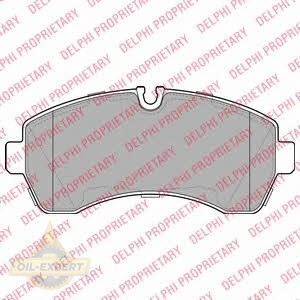 Delphi Колодки тормозные дисковые DELPHI LP1981 - Картинка 1