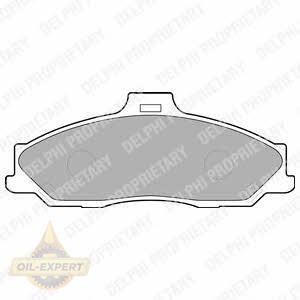 Delphi Колодки тормозные дисковые DELPHI LP1555 - Картинка 1