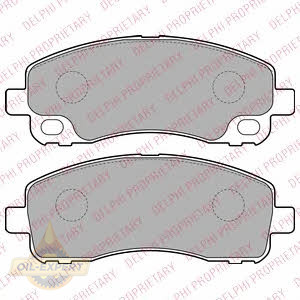 Delphi Колодки дискові гальмові DELPHI LP2204 - Заображення 1