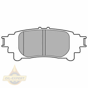 Delphi Колодки тормозные дисковые DELPHI LP3155 - Картинка 1