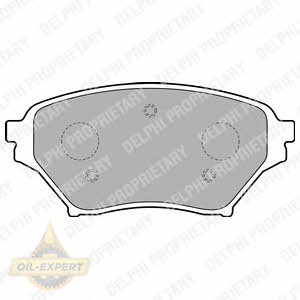 Delphi Колодки тормозные дисковые DELPHI LP1761 - Картинка 1