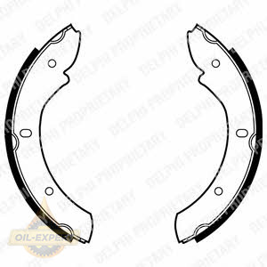 Delphi Колодки тормозные барабанные DELPHI LS1866 - Картинка 1