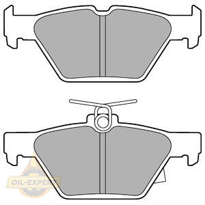 Delphi Колодки тормозные дисковые DELPHI LP3268 - Картинка 1