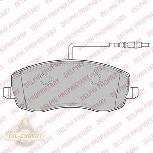 Delphi Колодки дискові гальмівні DELPHI LP2173 - Заображення 1