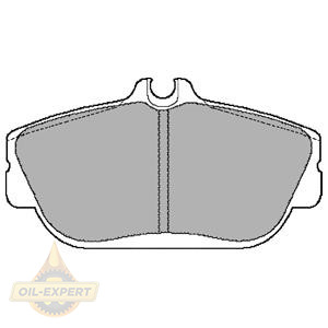 Delphi Колодки дискові гальмові DELPHI LP0887 - Заображення 1