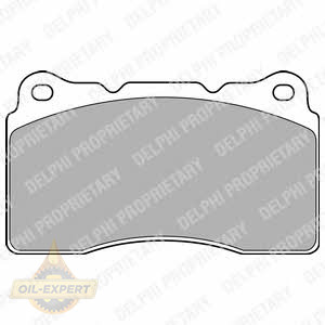 Delphi Колодки тормозные дисковые DELPHI LP1944 - Картинка 1