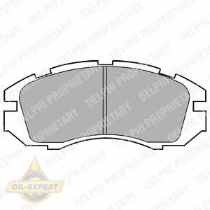 Delphi Колодки дискові гальмівні DELPHI LP813 - Заображення 1