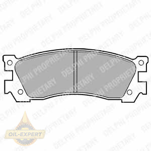 Delphi Колодки тормозные дисковые DELPHI LP632 - Картинка 1