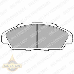 Delphi Колодки тормозные дисковые DELPHI LP733 - Картинка 1