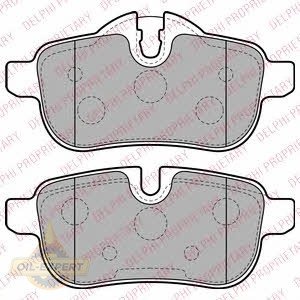 Delphi Колодки дискові гальмові DELPHI LP2163 - Заображення 1