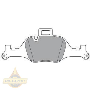 Delphi Колодки дискові гальмові DELPHI LP3299 - Заображення 1