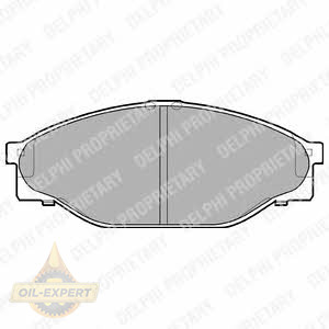 Delphi Колодки тормозные дисковые DELPHI LP950 - Картинка 1