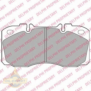 Delphi Колодки тормозные дисковые DELPHI LP2138 - Картинка 1