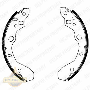 Delphi Колодки тормозные барабанные DELPHI LS1855 - Картинка 1