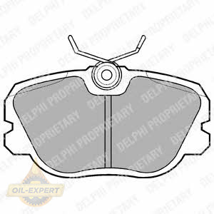 Delphi Колодки тормозные дисковые DELPHI LP731 - Картинка 1