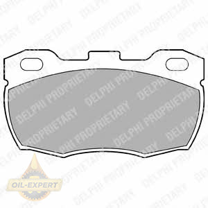 Delphi Колодки тормозные дисковые DELPHI LP506 - Картинка 1