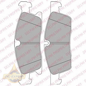 Delphi Колодки тормозные дисковые DELPHI LP2298 - Картинка 1
