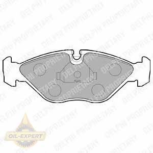Delphi Колодки тормозные дисковые DELPHI LP786 - Картинка 1