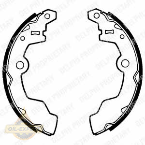 Delphi Колодки тормозные барабанные DELPHI LS1352 - Картинка 1
