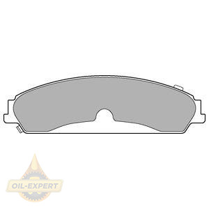 Delphi Колодки тормозные дисковые DELPHI LP3216 - Картинка 1