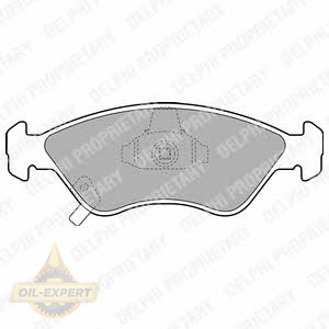 Delphi Колодки дискові гальмівні DELPHI LP1810 - Заображення 1