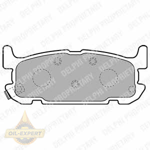Delphi Колодки тормозные дисковые DELPHI LP1752 - Картинка 1