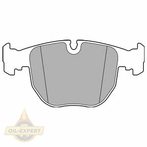Delphi Колодки тормозные дисковые DELPHI LP2708 - Картинка 1