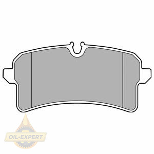 Delphi Колодки тормозные дисковые DELPHI LP2706 - Картинка 1