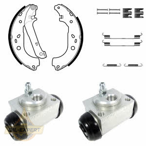 Delphi Колодки тормозные барабанные, комплект DELPHI KP1123 - Картинка 1