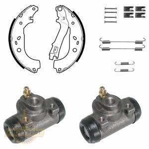 Delphi Колодки тормозные барабанные, комплект DELPHI KP1122 - Картинка 1