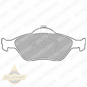 Delphi Колодки тормозные дисковые DELPHI LP1469 - Картинка 1