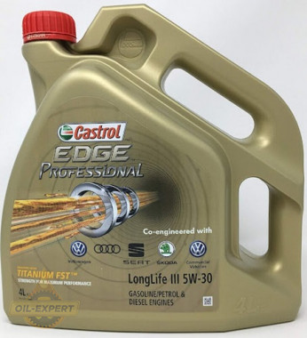 Castrol Моторное масло CASTROL EDGE PROFESSIONAL LL 5W-30 VAG - Картинка 1