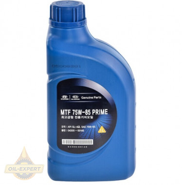 Hyundai/kia Трансмиссионное масло HYUNDAI/KIA MOBIS MTF PRIME 75W-85 GL-4 (0430000140) - Картинка 1