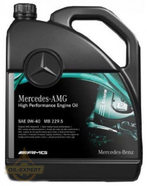 Mercedes Моторное масло MERCEDES-BENZ AMG 229.5 0W-40 (A000989930213, A000989930211) - Картинка 1