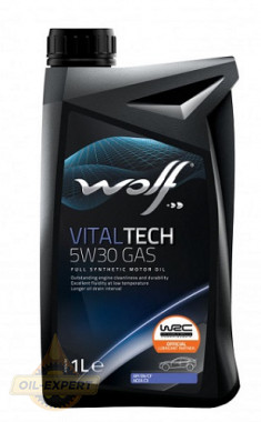 Wolf Моторна олива WOLF VITALTECH 5W-30 GAS - Заображення 2