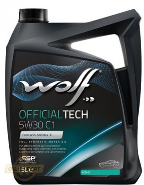 Wolf Моторное масло WOLF OFFICIALTECH 5W-30 C1 - Картинка 1