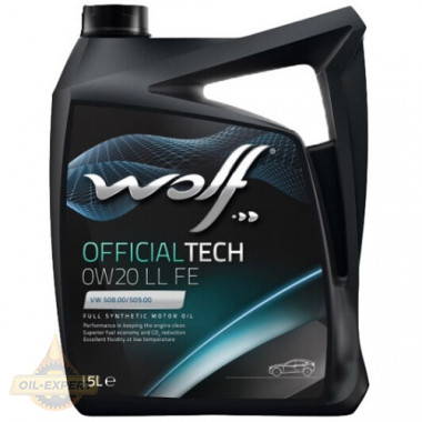 Wolf Моторна олива WOLF OFFICIALTECH 0W-20 LL FE - Заображення 1