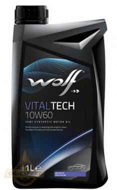 Wolf Моторное масло WOLF VITALTECH 10W-60 - Картинка 2