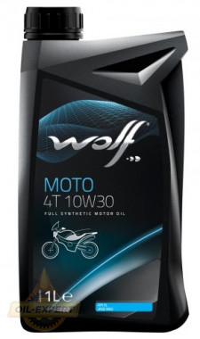 Wolf Моторна мото олива WOLF MOTO 4T 10W-30 - Заображення 1