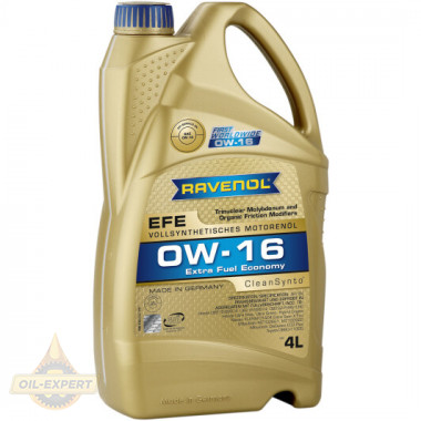 Ravenol Моторное масло RAVENOL EFE 0W-16 - Картинка 1