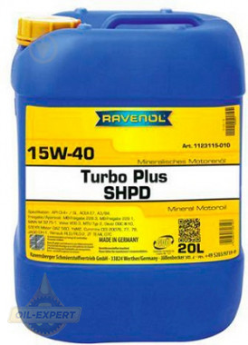Ravenol Моторное масло RAVENOL TURBO PLUS SHPD 15W-40 - Картинка 1