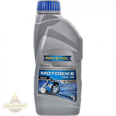 Ravenol Моторное масло RAVENOL Motobike 4T Ester 10W-40 - Картинка 1