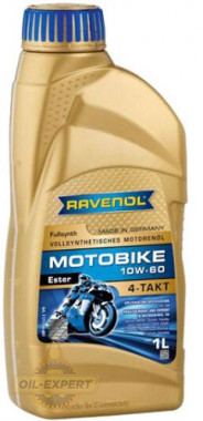 Ravenol Моторное масло RAVENOL Motobike 4T Ester 10W-60 - Картинка 2