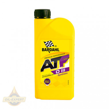 Bardahl Олива АКПП BARDAHL ATF D III - Заображення 1
