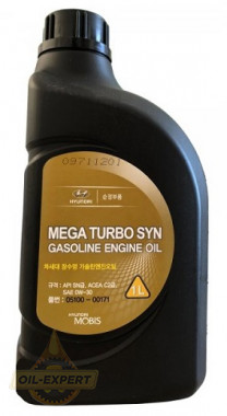 Hyundai/kia Моторное масло HYUNDAI/KIA MOBIS Mega Turbo Syn 0W-30 - Картинка 2
