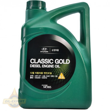 Hyundai/kia Моторное масло HYUNDAI/KIA MOBIS Classic Gold Diesel 10W-30 - Картинка 1