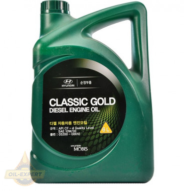 Hyundai/kia Моторное масло HYUNDAI/KIA MOBIS Classic Gold Diesel 10W-30 - Картинка 3