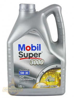 Mobil Моторна олива MOBIL Super 3000 Formula R 5W-30 - Заображення 1