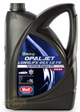 Unil Моторна олива UNIL OPALJET LONGLIFE DEX 1.2 FE 5W-30 - Заображення 1
