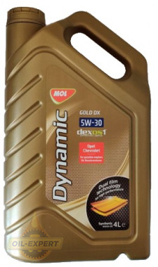 Mol Моторна олива MOL DYNAMIC GOLD DX 5W-30 - Заображення 1